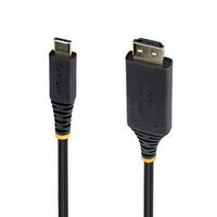 STARTECH.COM 2m USB-C to HDMI Adapter Cable Gripping HDMI Connector 4K 60Hz Thunderbolt Compatible H