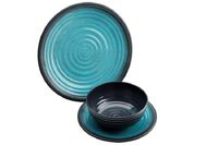 Flamefield Geschirrset "Granite" 12-teilig