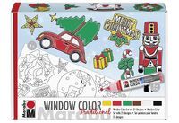 Marabu Window Color Set 'Traditionell' 7-teilig