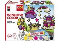 Marabu Window Color 'KiDS' Set 'Prinzessin' 8-teilig