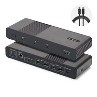 STARTECH.COM Thunderbolt 5 Universal Docking Station for Mac & Windows with Quad Monitors 140W Power