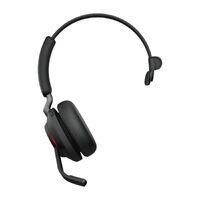 JABRA Evolve2 65 UC Mono Headset on-ear convertible Bluetooth wireless USB-C noise isolating black (