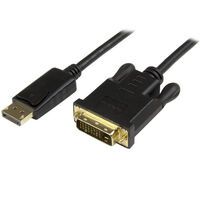 StarTech.com DisplayPort to DVI Converter Cable - 3ft - 1920x1200 - 0.914 m - DisplayPort - DVI-D - Male - Male - Straight