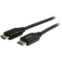 StarTech.com Premium High Speed HDMI Cable with Ethernet - 4K 60Hz - 2 m (6 ft.) - 2 m - HDMI Type A (Standard) - HDMI Type A (Standard) - 3840 x 2160 pixels - Black