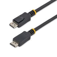 StarTech.com 5m (15ft) DisplayPort 1.2 Cable - 4K x 2K Ultra HD VESA Certified DisplayPort Cable - DP to DP Cable for Monitor - DP Video/Display Cord - Latching DP Connectors - 5 m - DisplayPort - DisplayPort - Male - Male - 4096 x 2160 pixels