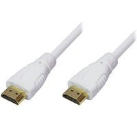 Techly HDMI Kabel A M/M high speed 5m weiß (ICOC-HDMI-4-050NWT)