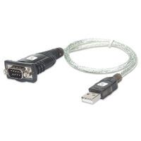 TECHLY USB auf Seriell Konverter RS 232 zum Anschluss eines seriellen Geraets an den USB Port BLISTE