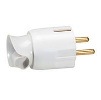Legrand STECKER M.DREHB.KABELEINF. (50172 WEIß)