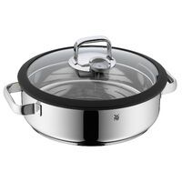 WMF Vitalis 17.4301.6040 - 5 L - Stainless steel - Round - Ceramic,Gas,Induction - Stainless steel - Glass