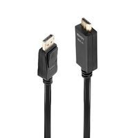LINDY Kabel DisplayPort/HDMI 4K30 DP: passiv 3m DP Stecker an HDMI Stecker (36923)