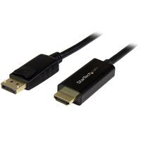 STARTECH.COM DisplayPort to HDMI Converter Cable - 6.5ft 2m - 4K (DP2HDMM2MB)