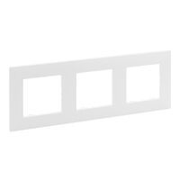 Legrand 864173 Niloe Step 8641733-Fach Rahmen Ultraweiß