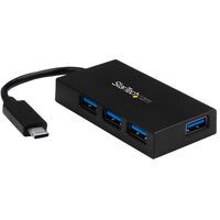 STARTECH.COM 4 Port USB 3.0 Hub - USB-C zu 4x USB-A - Kompakter USB C Hub - USB Typ C Hub - USB Hub 