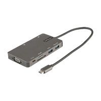 STARTECH.COM USB-C Multiport Adapter USB C auf HDMI 4K 30Hz/VGA Reiseadapter/Docking station USB 3.0