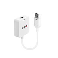 Lindy 38146 - HDMI Type A (Standard) - DisplayPort - Female - Male - Straight - 3840 x 2160 pixels