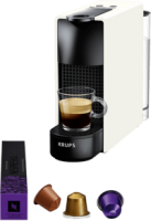Krups Essenza Mini XN110110 - Pod coffee machine - 0.6 L - Coffee capsule - 1310 W - Black - White