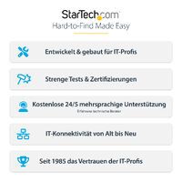 STARTECH.COM HDMI Extender über Cat5e / Cat6 - HDMI over Ethernet Extender mit Power over Cable (PoC