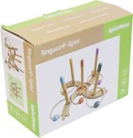 VEDES Großhandel GmbH - Ware Spielmaus Holz Ringwurf-Spiel 15-teilig