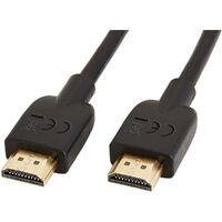 Techly HDMI 4K 60Hz High Speed Anschlusskabel mit Ethernet schwarz 5 m - Cable - Audio/Multimedia