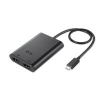 I-TEC USB C auf Dual HDMI Port VideoAdapter 2x HDMI Port 4K Ultra HD kompatibel mit Thunderbolt 3 (C