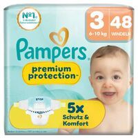 Pampers Premium Protection Gr.3 6-10Kg 48Stk