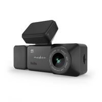 Nedis Dash Cam / 4K@30fps / 4 MPixel / 3.16 " / Wi-Fi / LCD Screen / Duale Kamera / Kabinenkamera / GPS unterstützt / Parksensor / Bewegungsmelder / Nachtsicht / Schwarz