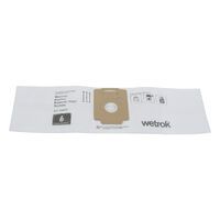 Multipack 3x Wetrok Staubsauger-Vliesbeutel 6l Monovac & Durovac Staubsaugerbeutel 42613