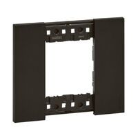 Bticino ABDECKRAHMEN 2MOD. BLACK (KA4802KG LIVINGNOW)