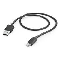 HAMA LADEKAB  USB-A/MIC-USB  1M  SW (USB-KABEL)