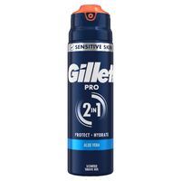 Multipack 3x Gillette PRO Sensitive Rasiergel für Männer, 200m 