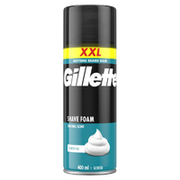 Multipack 6x Gillette Sensitive Basis Rasierschaum 400 ml