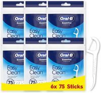 Multipack 6x Oral-B Easy Clean Zahnseide-Sticks - Minzgeschmack, 75 Stück