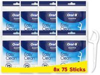 Multipack 8x Oral-B Easy Clean Zahnseide-Sticks - Minzgeschmack, 75 Stück