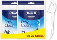Multipack 2x Oral-B Easy Clean Zahnseide-Sticks - Minzgeschmack, 75 Stück
