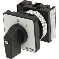 Eaton T0-1-15402/E - Toggle switch - 2P - Wired - Black - IP65 - UL 60947-4-1; CSA - C22.2 No. 60947-4-1-14; CSA-C22.2 No. 94; IEC/EN 60947-3; CE