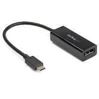 StarTech.com USB C to DisplayPort Adapter - 8K/5K/4K USB Type C to DP 1.4 Alt Mode Video Converter - HBR3/DSC/HDR - 8K 60Hz Thunderbolt 3 Compatible DisplayPort Monitor Display Adapter - USB Type-C - DisplayPort output - 7680 x 4320 pixels