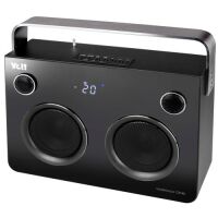 Walkbox One Bluetooth Lautsprecher mit Radio schwarz/silber