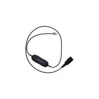 GN NETCOM JABRA Smart Cord QD to RJ10 straight 0.8meters with 8-position switch configurator for STD
