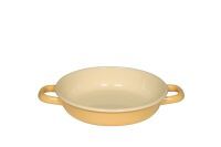 RIESS Eier-Servierpfanne18cm goldgel