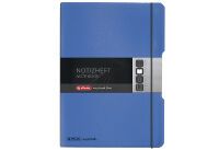Herlitz Notizheft my.book flex A4 PP 2x 40Bl. kar/lin blau (11361441)
