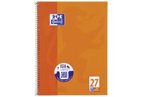 Oxford Collegeblock A4+220x295mm 80 Bl. Liniert Rand L+R (100050360)