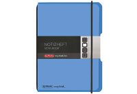 Herlitz Notizheft my.book flex A6 PP 40Bl. kariert blau (11361573)