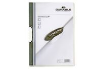 Durable Swingclip - Presentation folder - A4 - Black,Translucent,White - Portrait - 30 sheets - Center release buckle