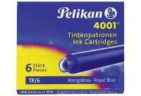 Pelikan Büro Pelikan Tinte TP/6    Tintenpatronen blau 6 Stück (301176)