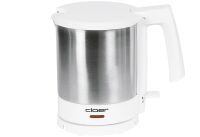 Cloer 4701 - 1.5 L - 1800 W - Stainless steel - White - Cordless