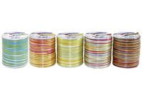 C.E. Pattberg Geschenkband Raffia matt gelb/orange/gruen 3.0 mm x 50.0m