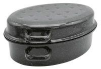 KARL KRÜGER Gänsebräter schwarz 42cm
