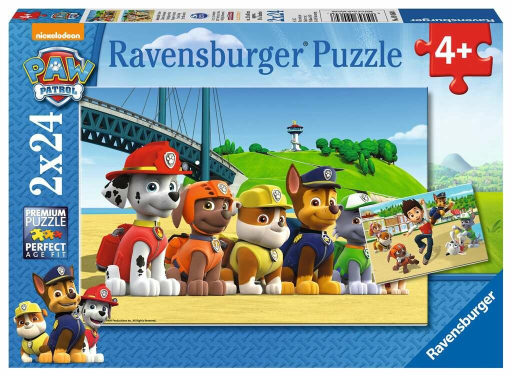 Ravensburger 9064 Puzzle Heldenhafte Hunde 2 X 24 Teile Ravensburger 9064 Puzzle Heldenhafte Hunde 2 X 24 Teile