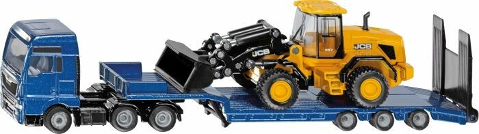 SIKU 1790 MAN LKW mit Tieflader und  JCB Radlader SIKU 1790 MAN LKW mit Tieflader und  JCB Radlader