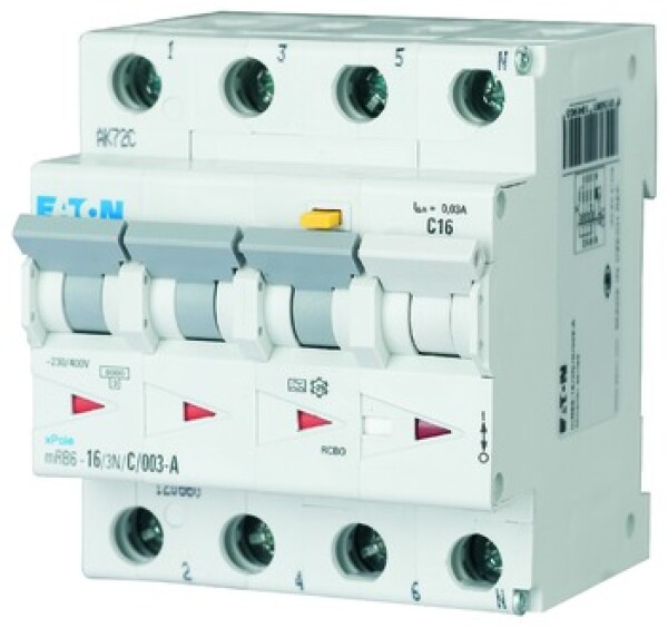 Eaton Fi/LS-Schalter 16A B-Char 300mA mRB6-16/3N/B/03-A Eaton Fi/LS-Schalter 16A B-Char 300mA mRB6-16/3N/B/03-A